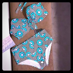 Eloquii 2 piece Bikini “Kiwi Punch”